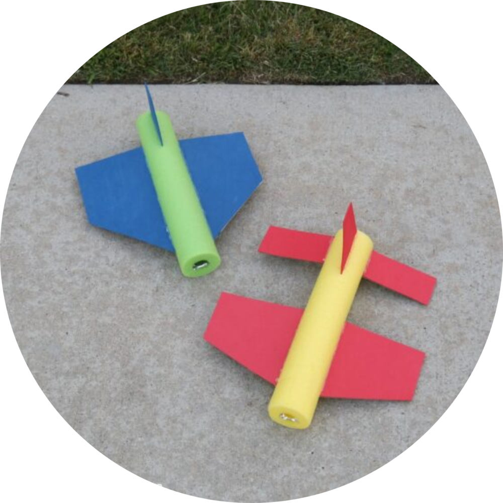 Pool Noodle Plane