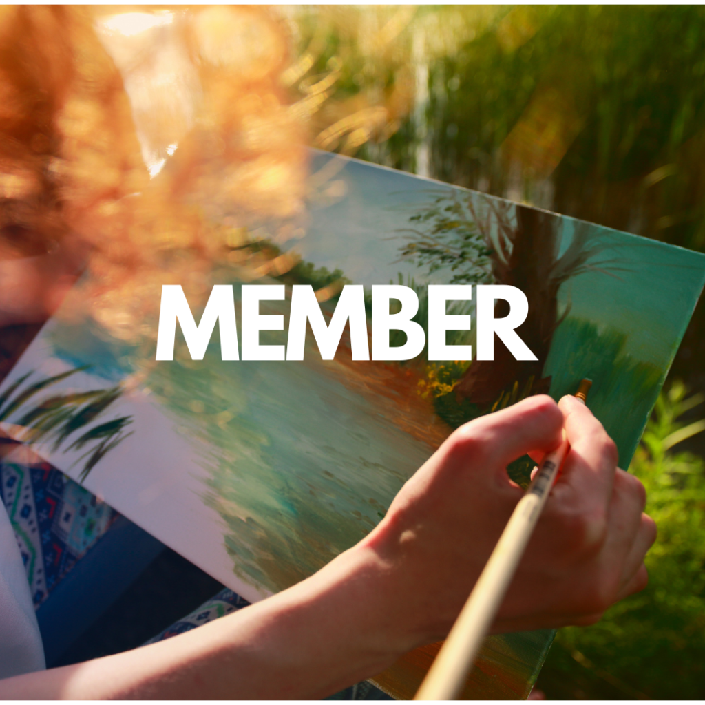 Member Plein Air Painting On Canvas Anderson Museum Of Art