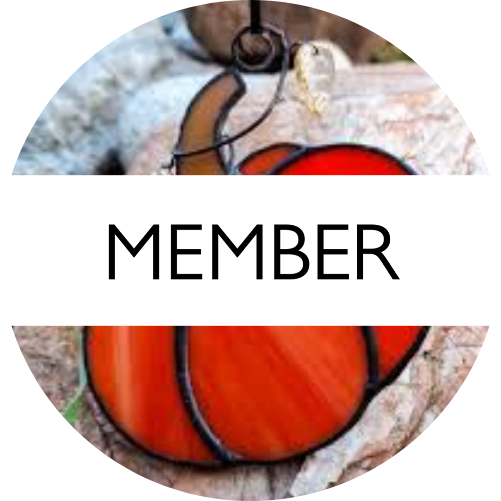Stained Glass Pumpkin Member