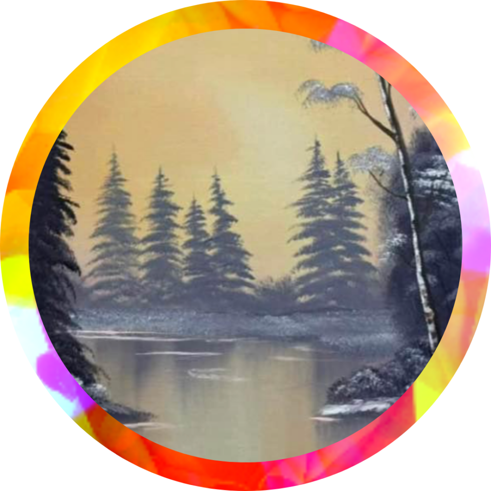 Painting like Bob Ross (March)
